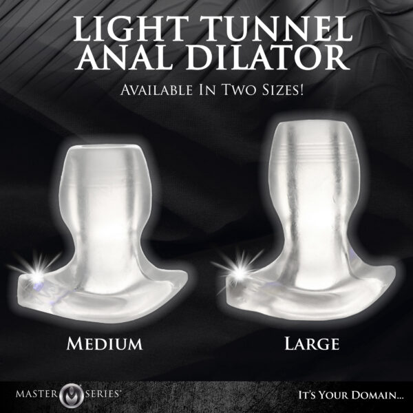 Light-Tunnel Light-Up Anal Dilator - Large-3