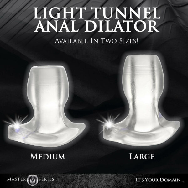 Light-Tunnel Light-Up Anal Dilator - Medium-5