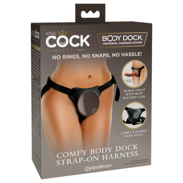 King Cock Comfy Body Dock Strap On Harness-9