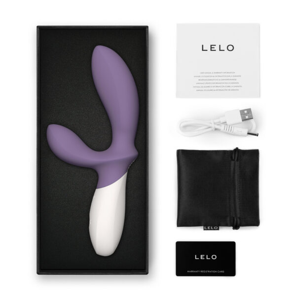 Lelo Loki Wave 2 Violet Dust Prostate Massager-10