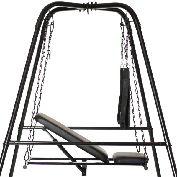 Throne Adjustable Sex Swing with Stand-3