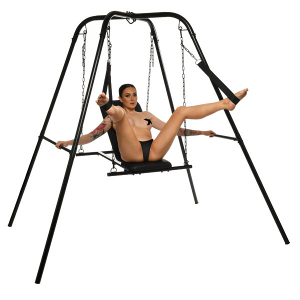 Throne Adjustable Sex Swing with Stand-10