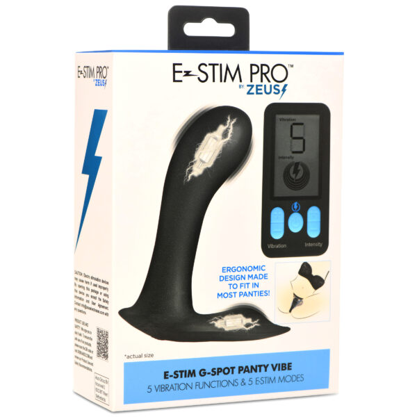 E-Stim G-Spot Silicone Panty Vibe-9