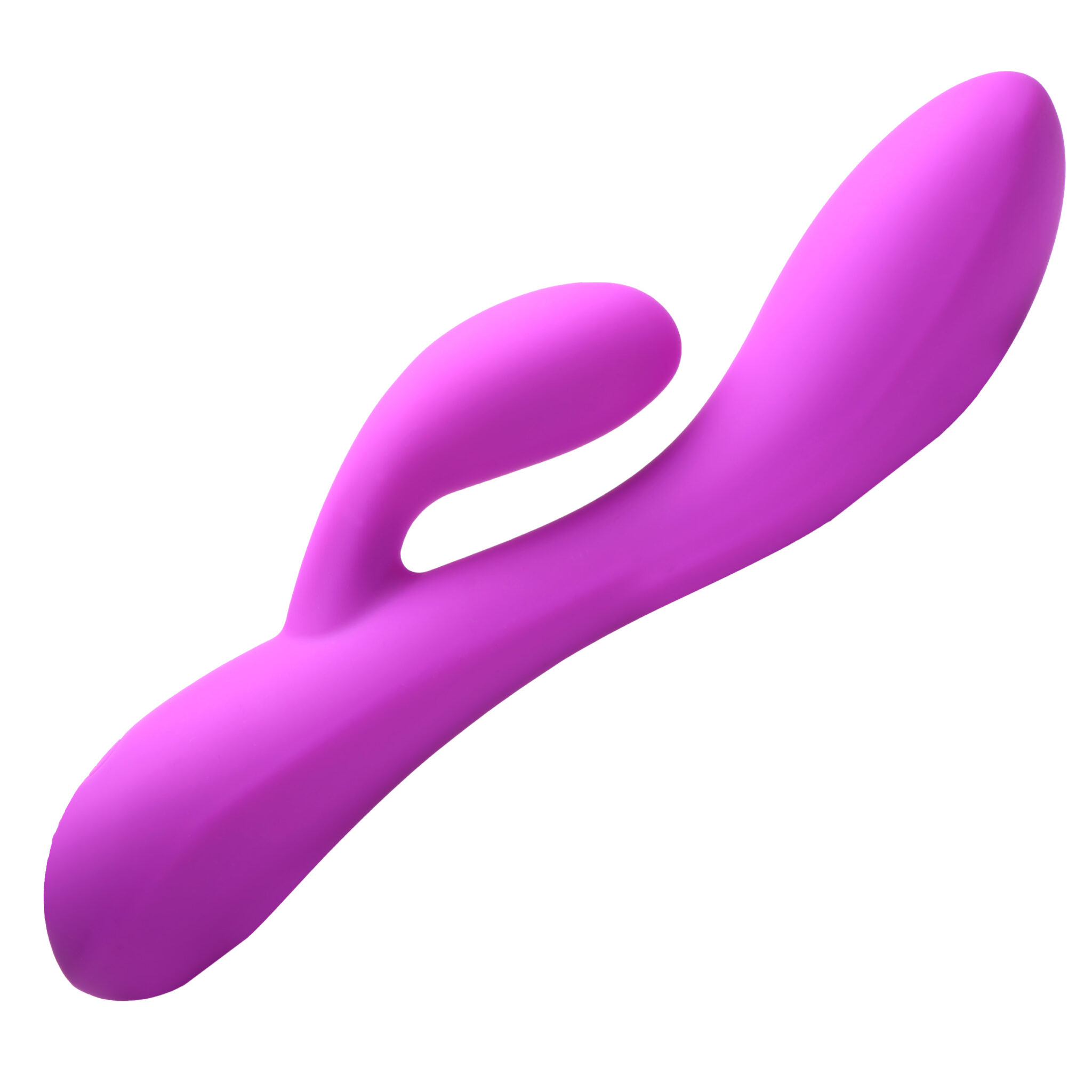 10X Flexible Silicone Rabbit Vibrator – Purple