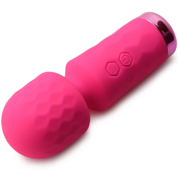 10X Mini Silicone Wand - Pink-6