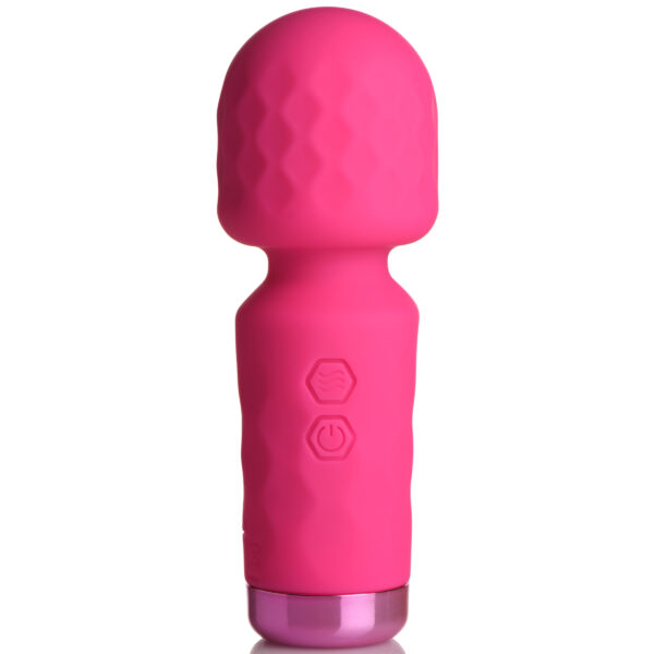 10X Mini Silicone Wand - Pink-8