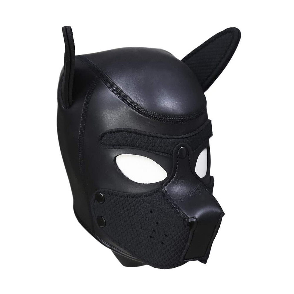 Neoprene Puppy Mask Puppy Play-8