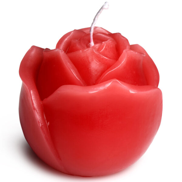 Flaming Rose Drip Candle-5