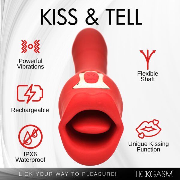 Kiss and Tell Pro Dual-ended Kissing Vibrator-6