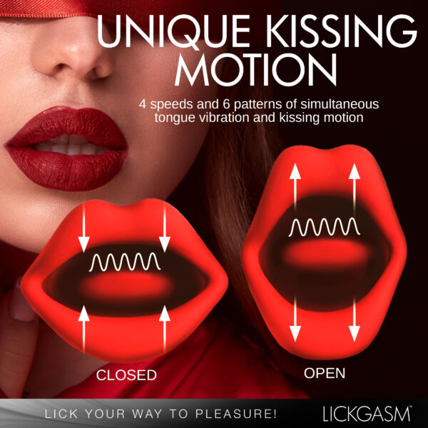Kiss and Tell Mini Kissing and Vibrating Clitoral Stimulator-5