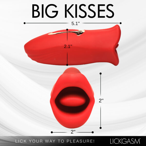 Kiss and Tell Mini Kissing and Vibrating Clitoral Stimulator-1