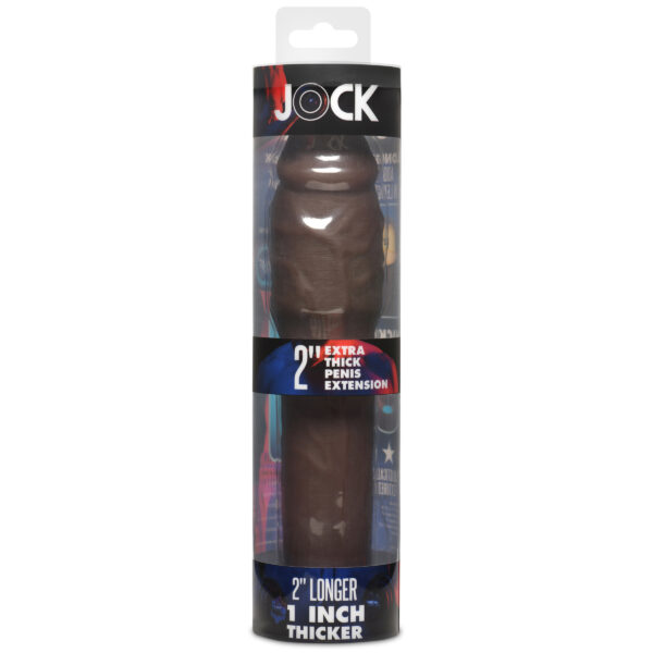 Extra Thick 2 Inch Penis Extension - Dark-9