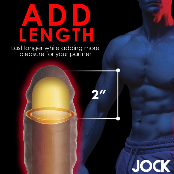 Extra Thick 2 Inch Penis Extension - Dark-10