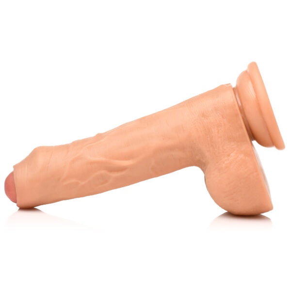 7 Inch uncut Dildo with Balls-6