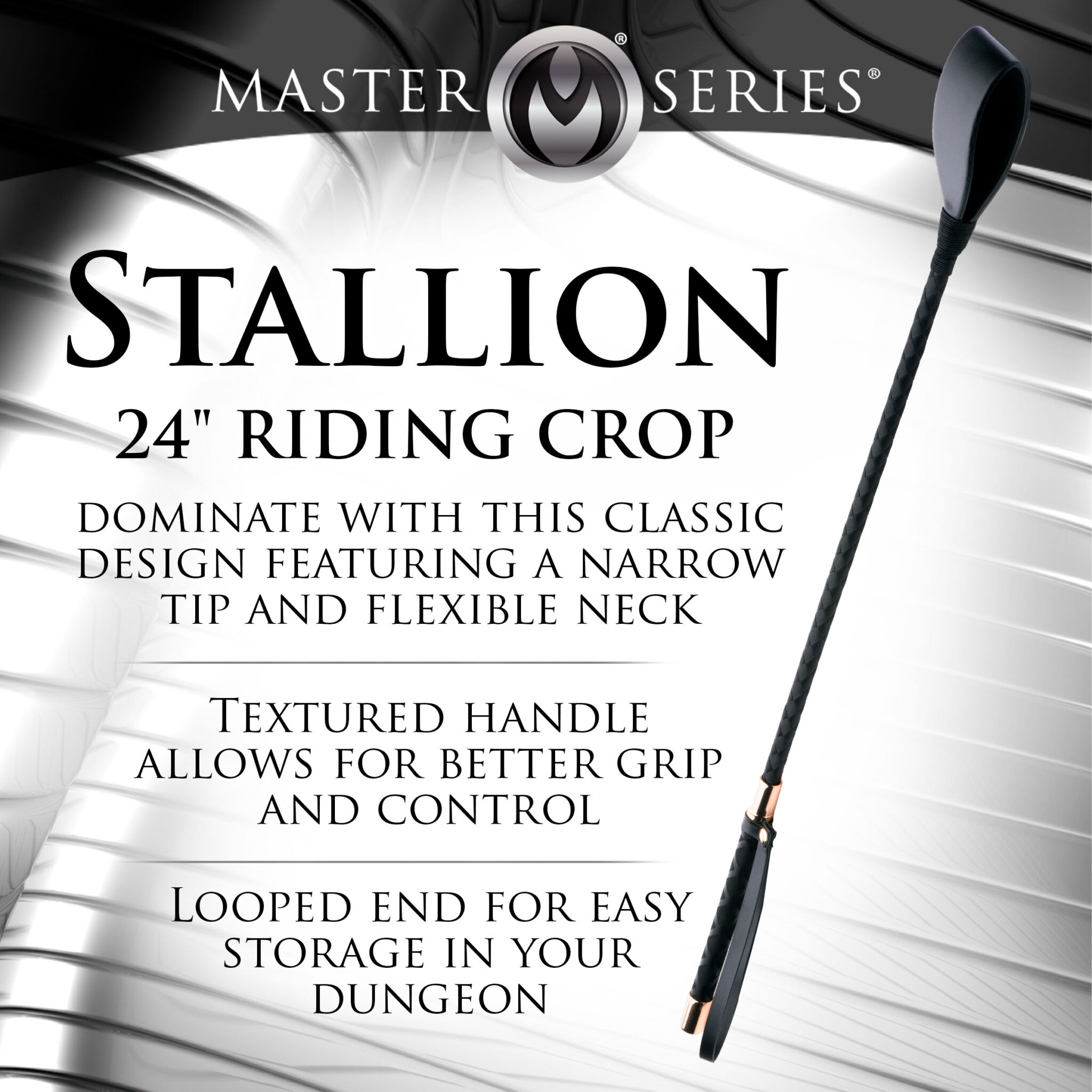 Stallion Riding Crop – 24 Inch