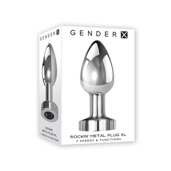 Gender X Rockin Metal Anal Plug XL-2