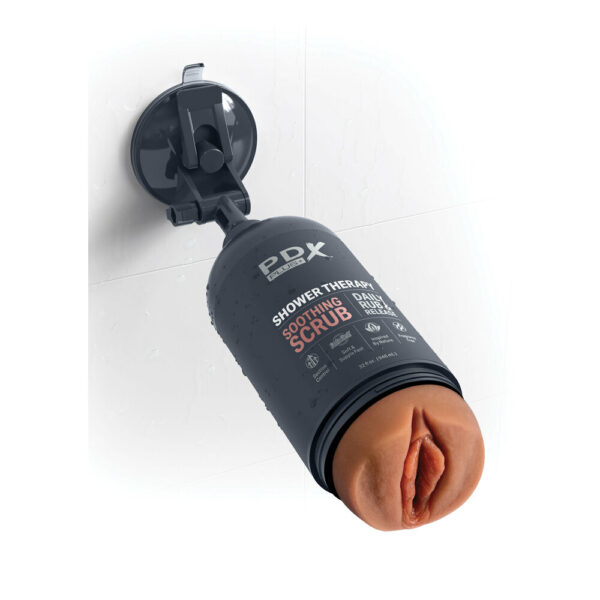 PDX Discreet Shower Soothing Scrub Masturbator-3
