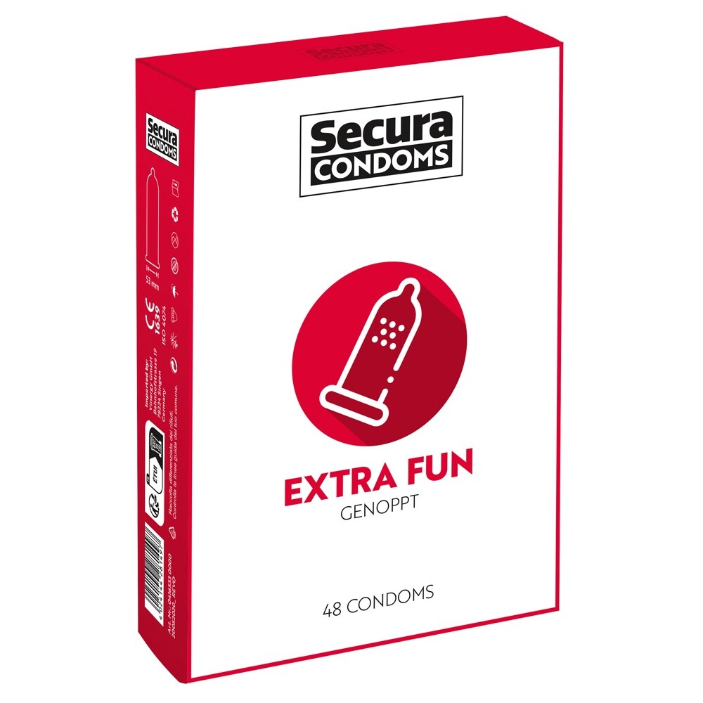 Secura Condoms 48 Pack Extra Fun-10