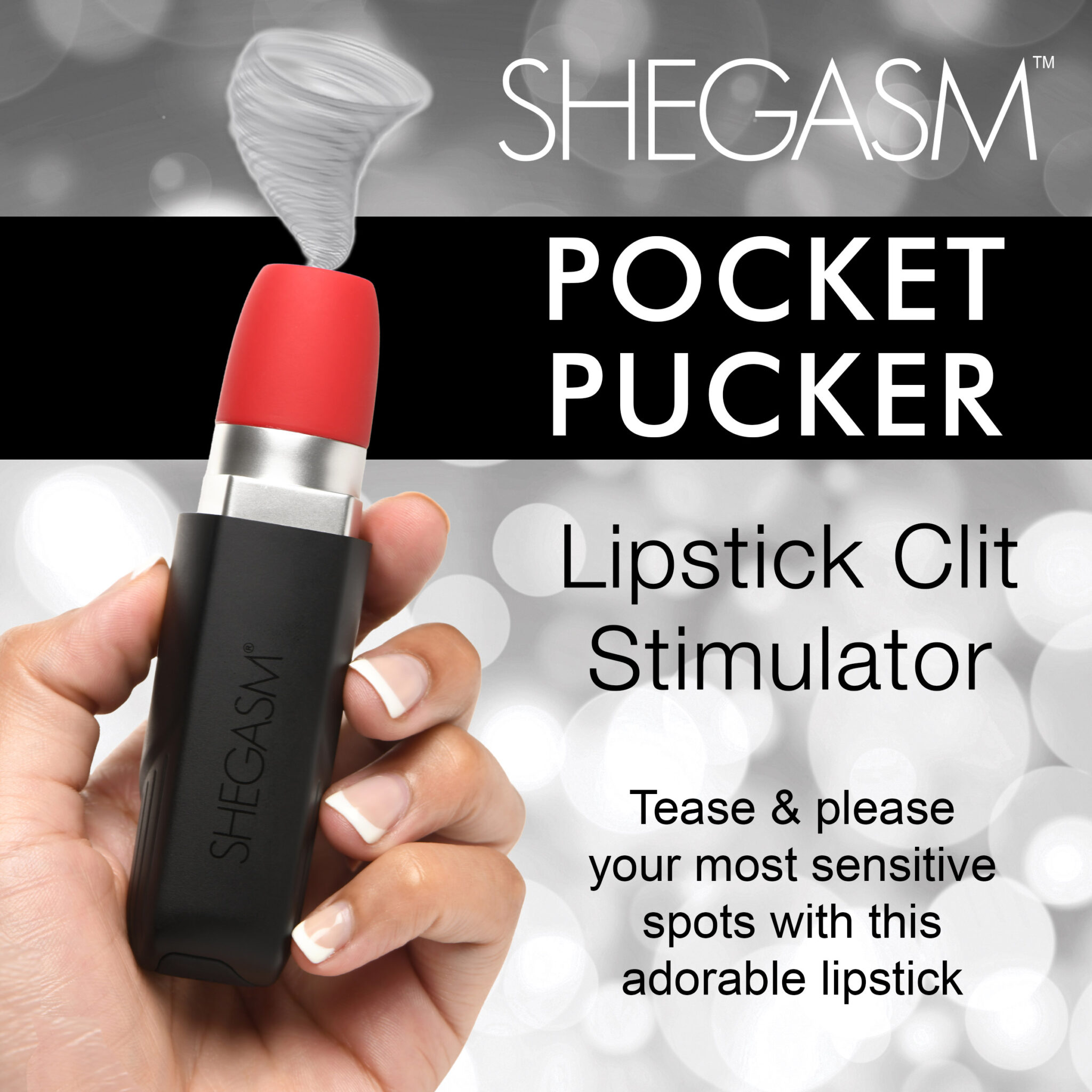 Pocket Pucker Lipstick Clit Stimulator