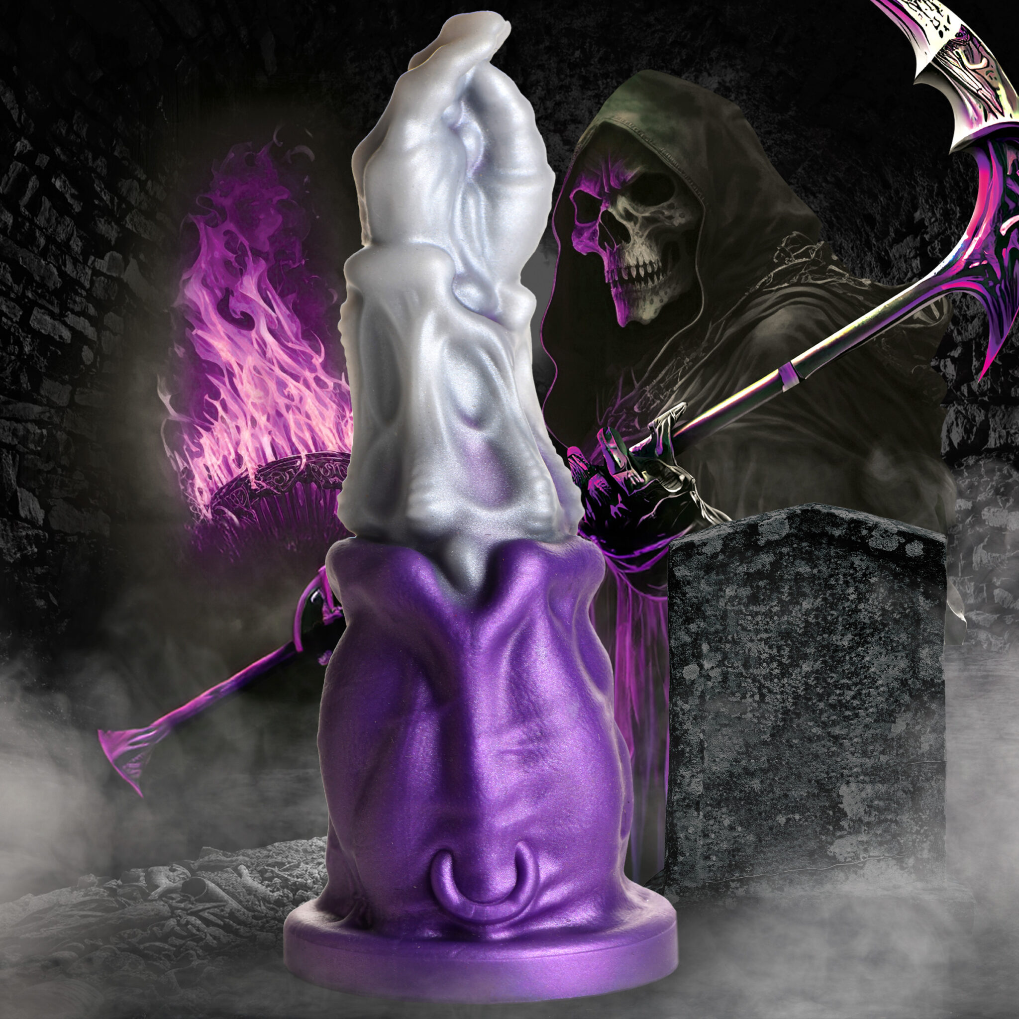 Grim Reaper Silicone Dildo-10