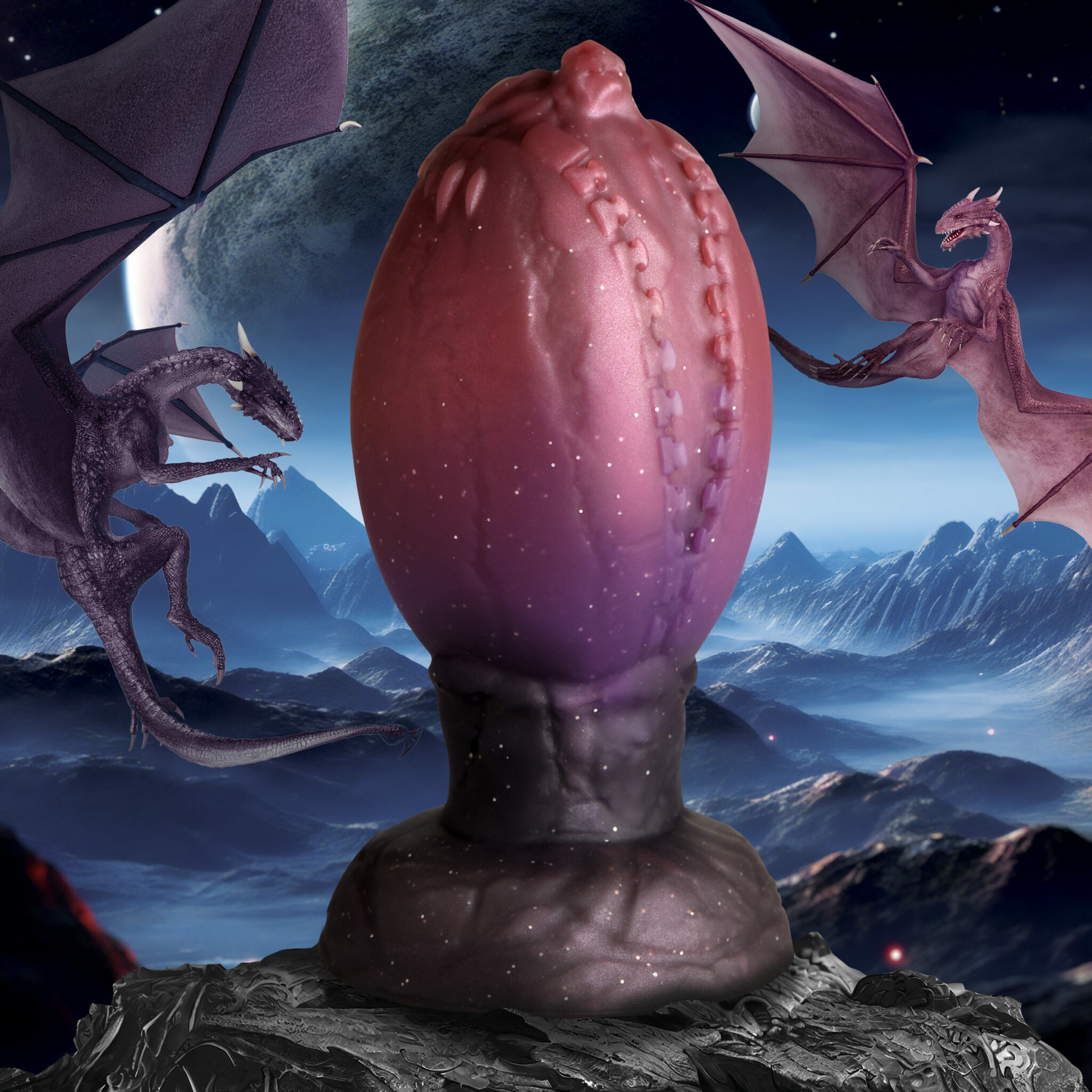 Dragon Hatch Silicone Egg – Large