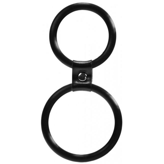 Dual Rings - Shaft And Balls Ring