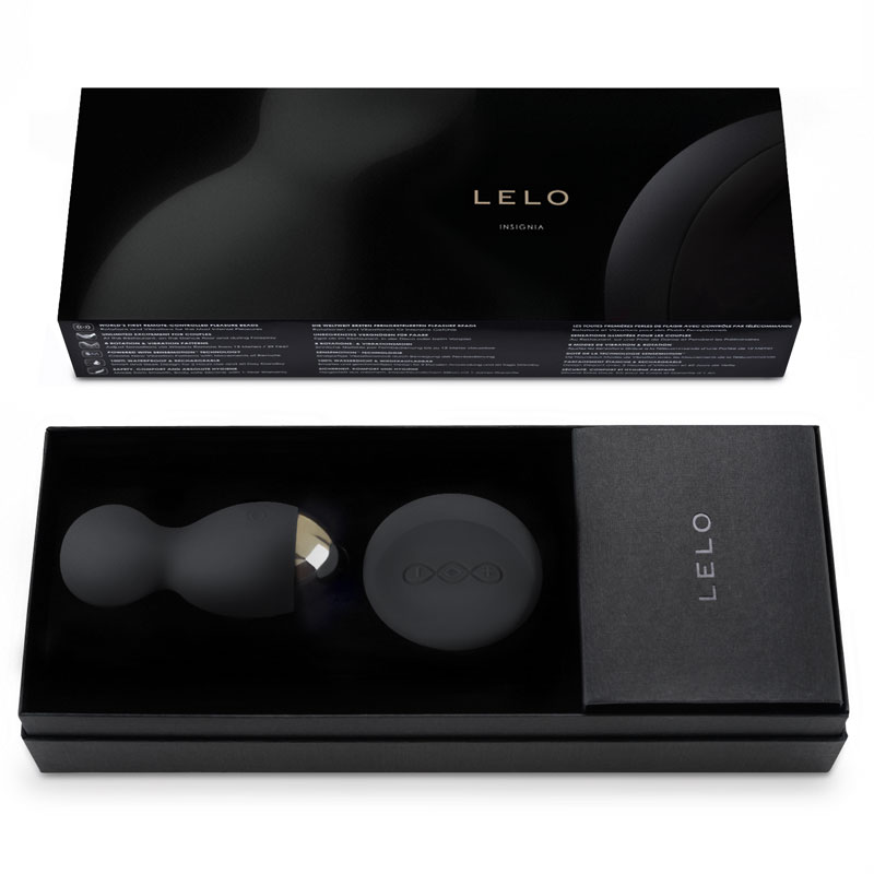 Vibrating & rotating eggs with a remote control – LELO Hula Black